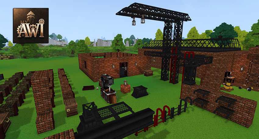 Iron Pipe & Girder Aesthetics Placeholder