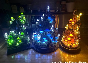 glowy mushies