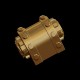 Half Moon Manifold Plain, Thru NB (Each)