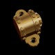 Half Moon Manifold Plain, Single (Each)