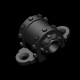 Half Moon Manifold Plain, Single (Each)