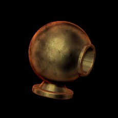 Ball Terminal, Plain 10x4 mm Single (Each)