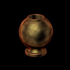 Ball Terminal, Plain 20x8 mm Top (Each)