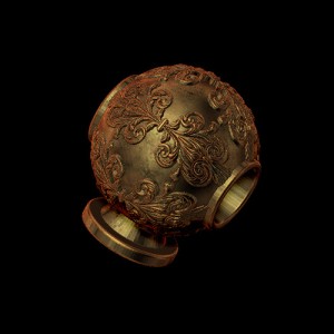 Ball Connector, Victorian 15x6 mm Thru (Each)