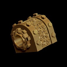 Half Moon Manifold Scrolled, Single NB (Each)